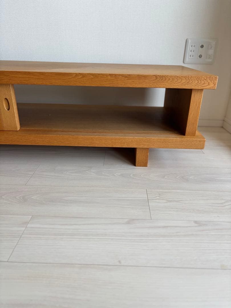 連休お値下げ！！　天然木　ナラ材　TVボード　日本製