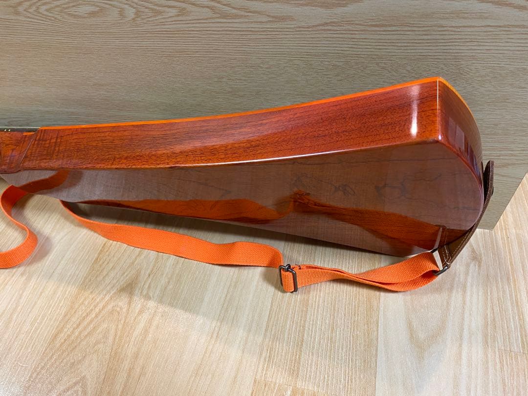 【新品未使用】 希少レア FLuffy ペイントトラベルギター ケース付