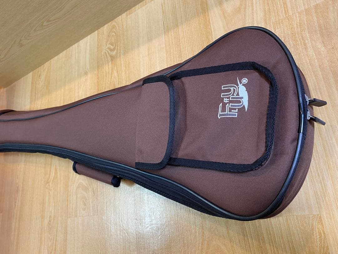 【新品未使用】 希少レア FLuffy ペイントトラベルギター ケース付