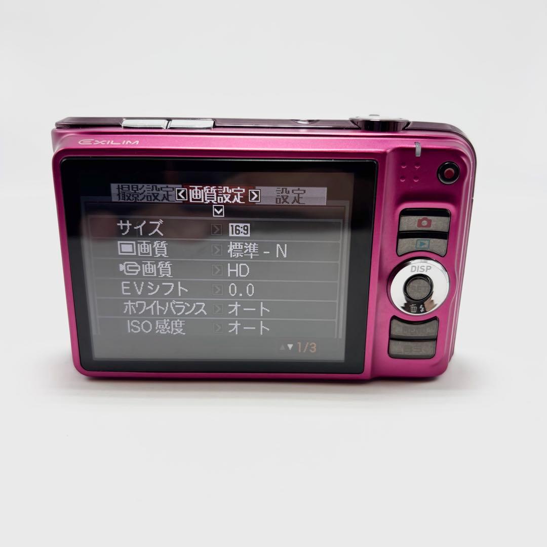 【極美品】【付属品完備】CASIO EXILIM EX-H10 ピンク