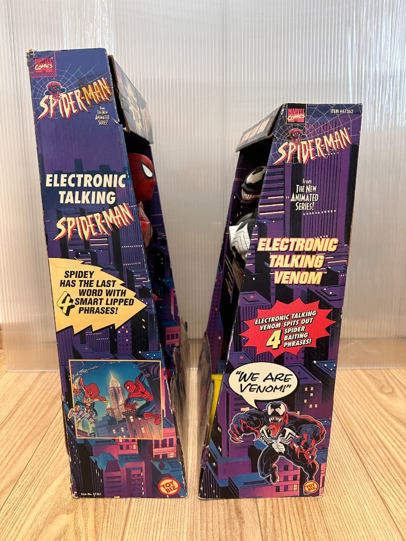 バットマン+ベノム ELECTRONIC TALKING　2体 デットストック