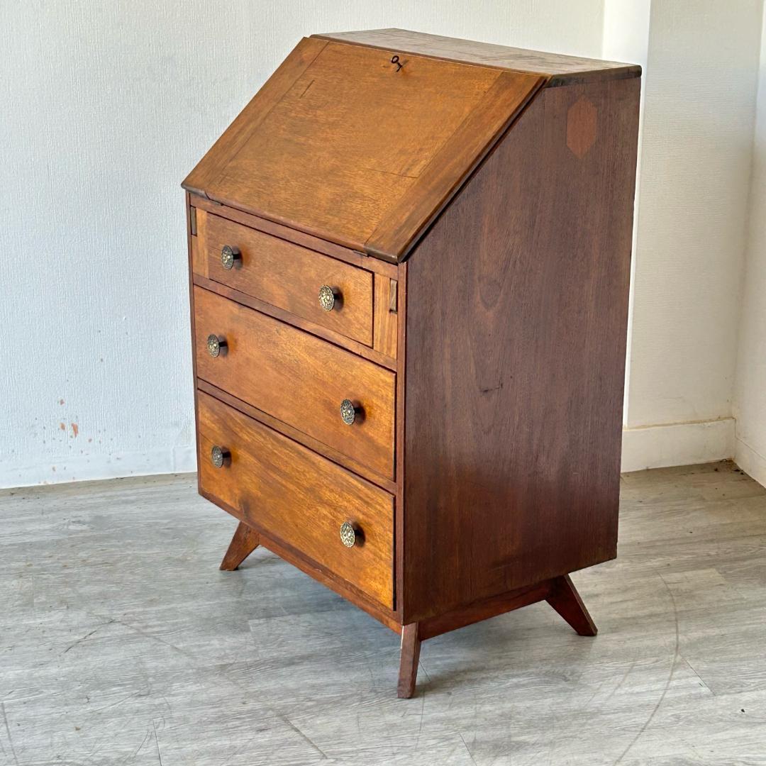 イギリス アンティーク 家具 ライティング ビューロー 英国 チェスト 540A