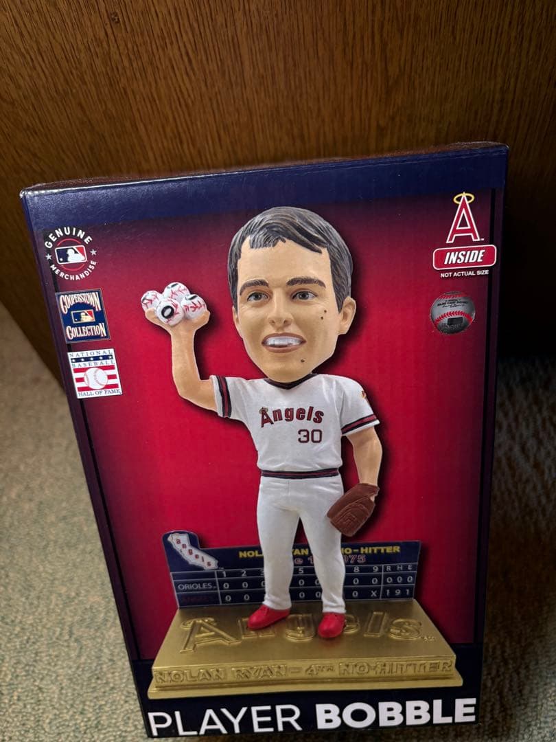 MLB 限定品 ノーラン・ライアン ボブルヘッド/ノーヒット・ノーラン