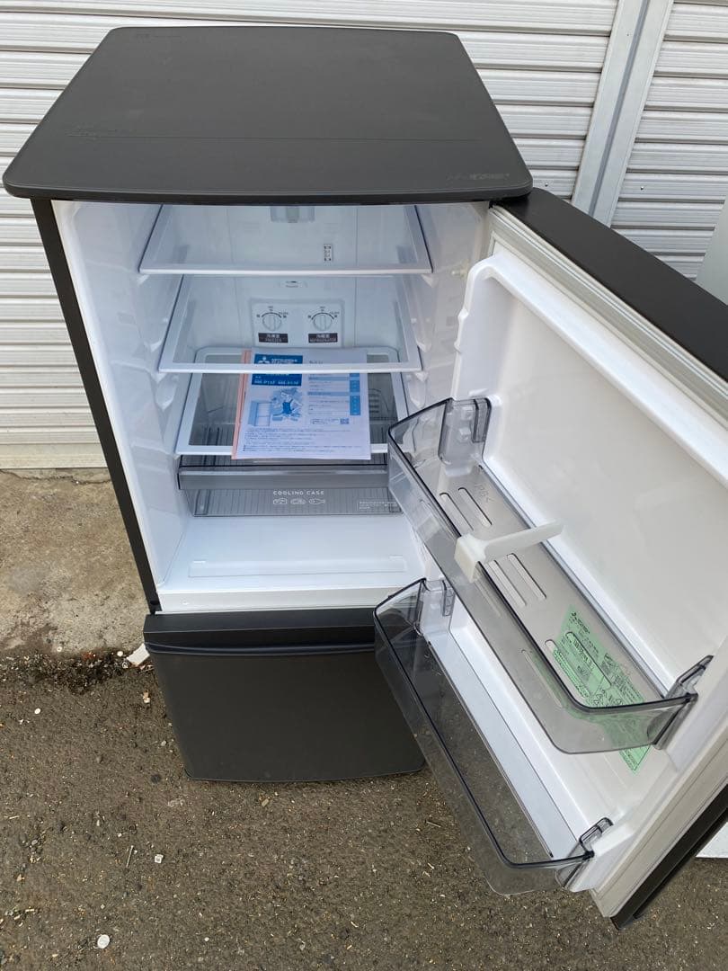 三菱電機 冷蔵庫146L MR-P15F-H 2021年製 除菌・清掃済み