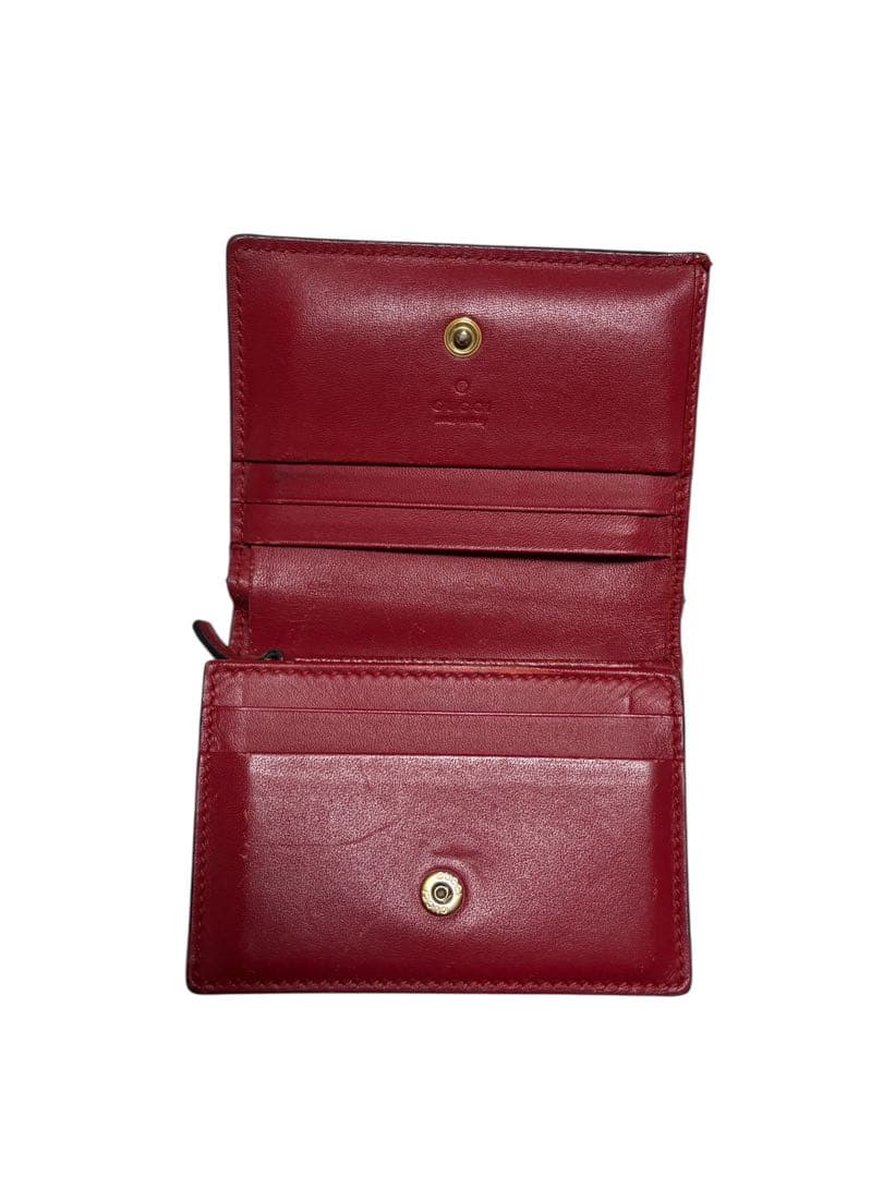 GUCCI さくらんぼ 二つ折り財布