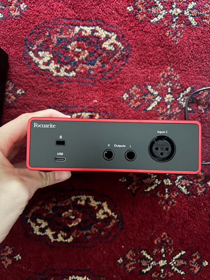 DTM・DAW Focusrite Scarlett Solo (gen. 4)