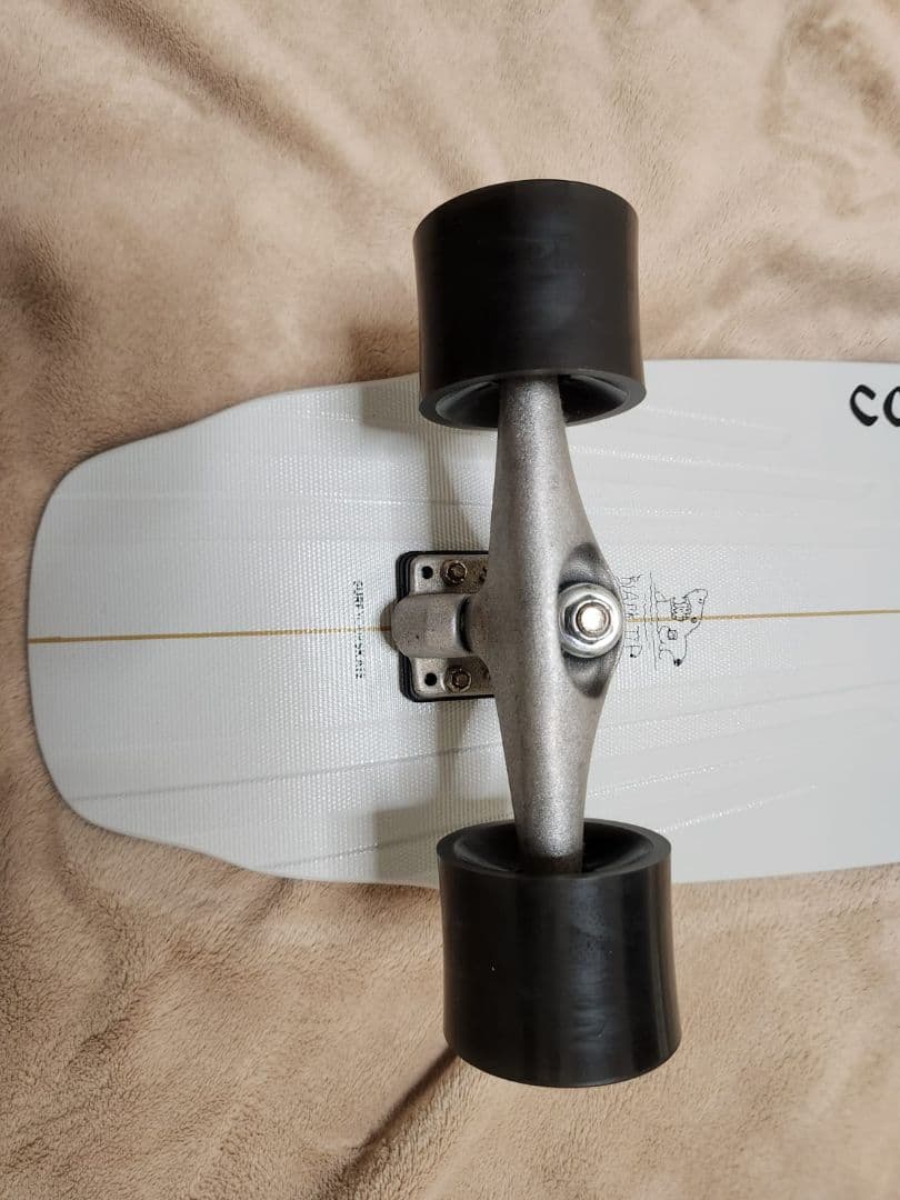 スケートボード Carver Black Tip C7 Raw Surf Skate