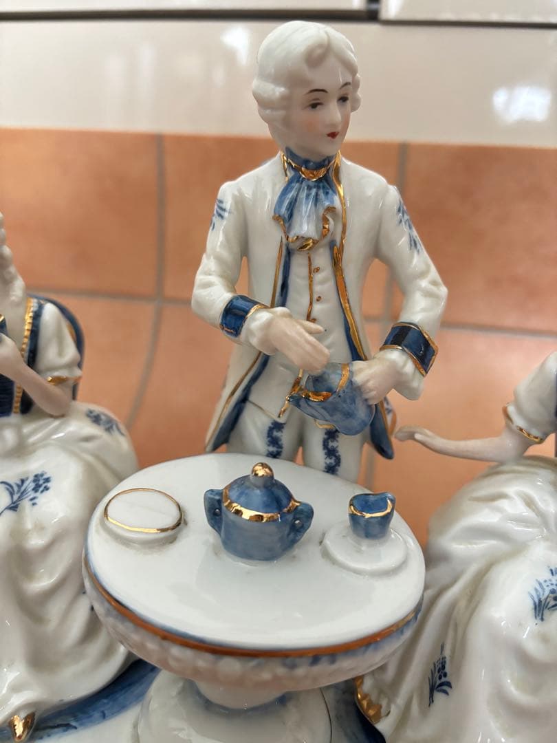 陶器人形お茶会