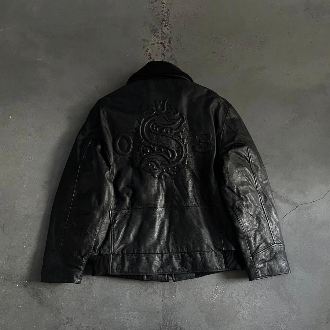 type G-1”durability“牛革“bomber jacket