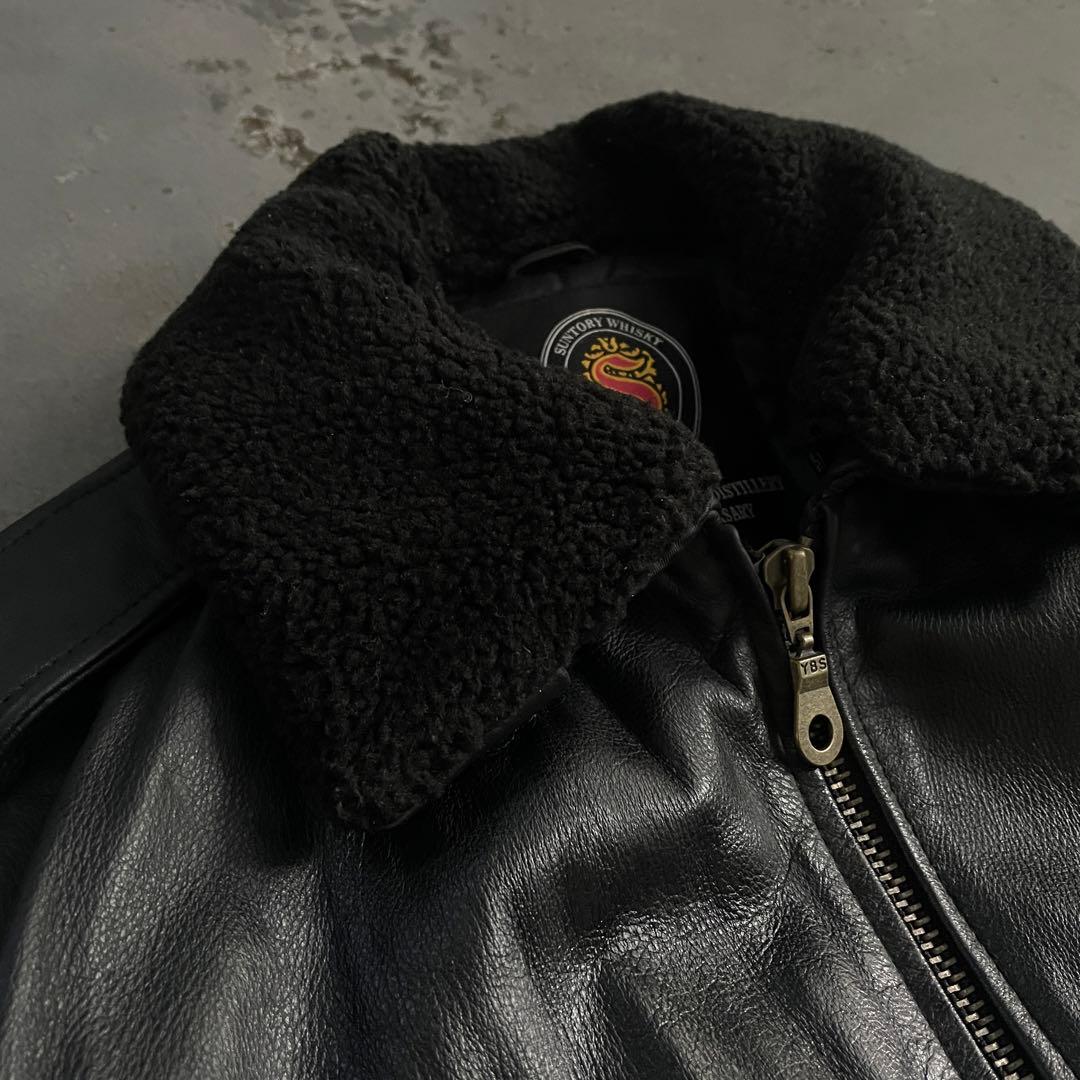 type G-1”durability“牛革“bomber jacket