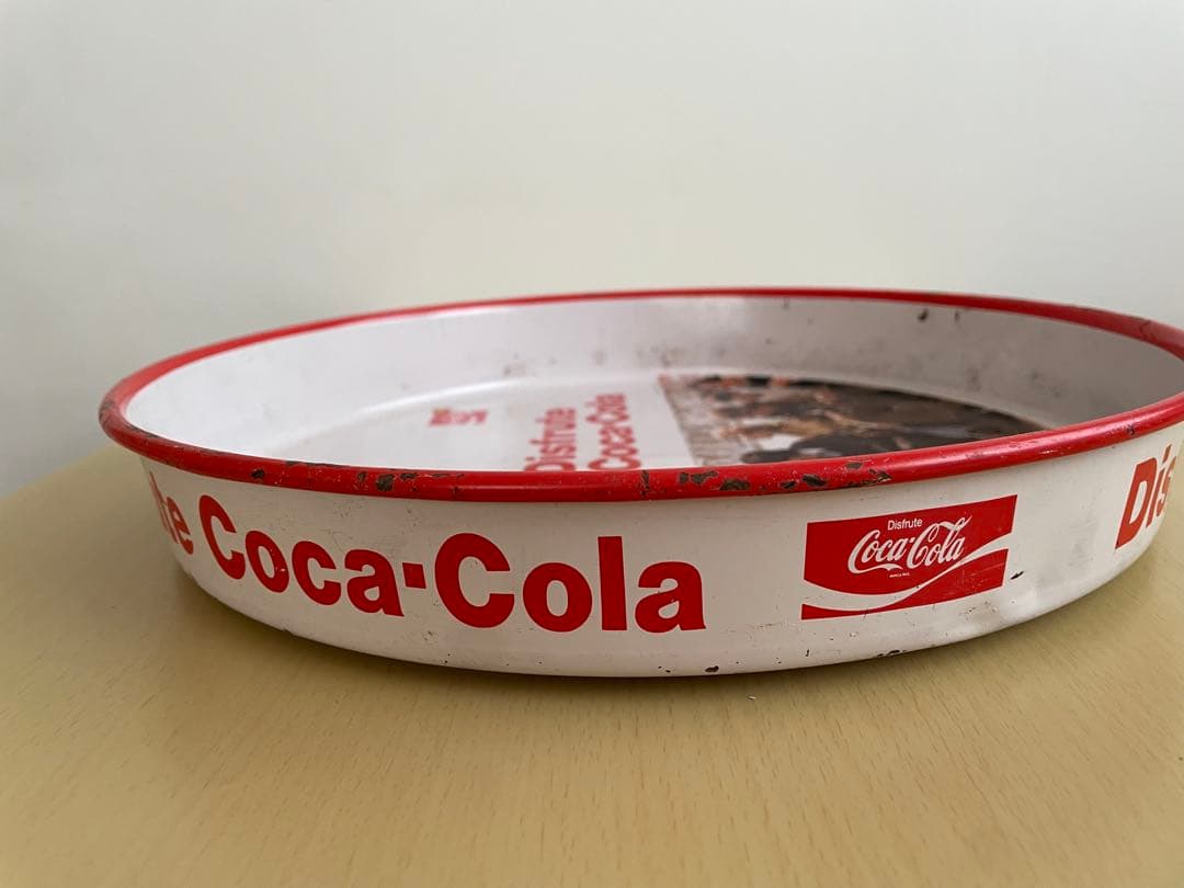 (希少) メキシコ製 ヴィンテージコカコーラ トレイ Coke Tray MEX