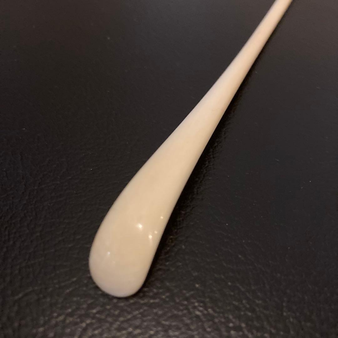 茶道具　茶杓　牙材　白　天然素材　工芸品 アンティーク