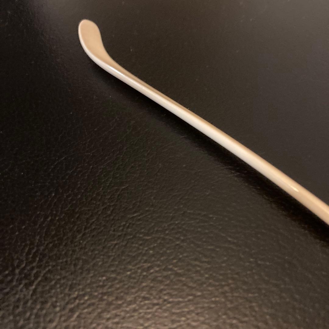 茶道具　茶杓　牙材　白　天然素材　工芸品 アンティーク