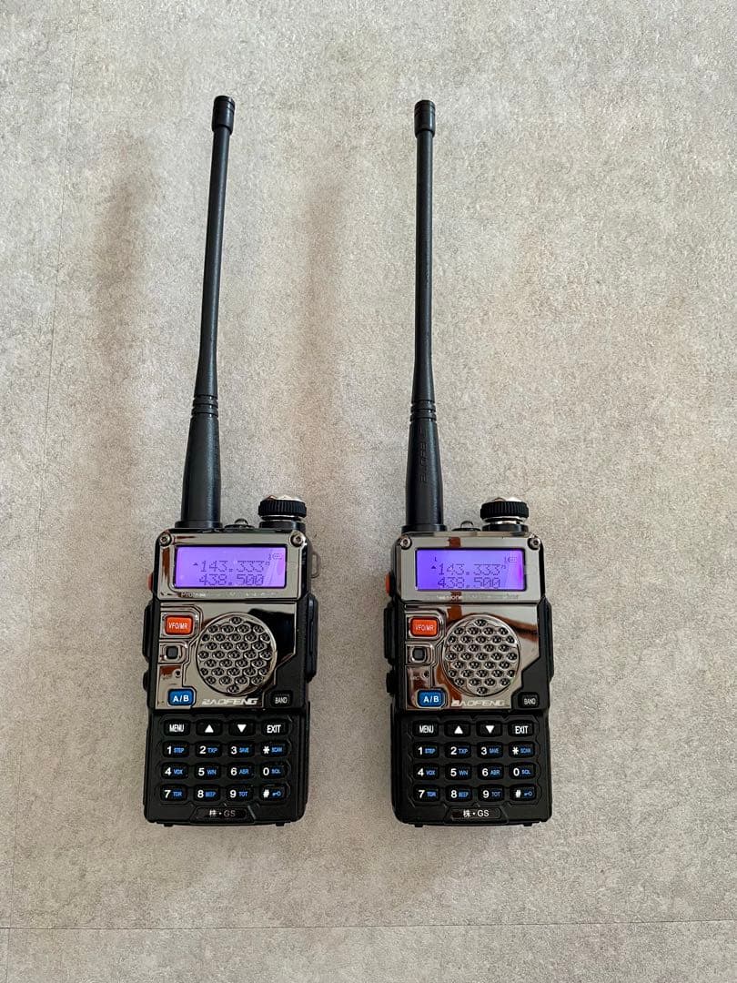 BAOFENG UV-5R トランシーバー 付属品多数 2セット