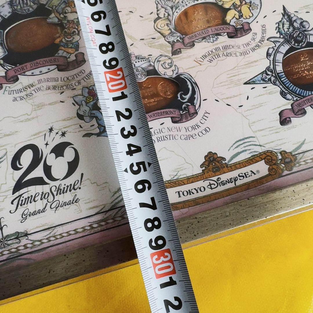 安心の匿名発送　ディズニーシー20周年　スーベニアメダルケース　コンプリート品