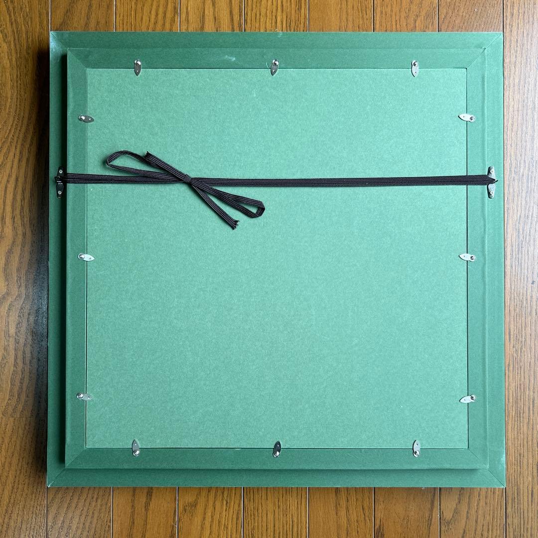 絵画　油彩画　少女　茅原佳介　「花」