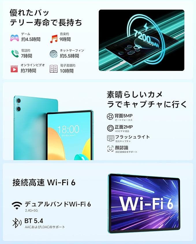 【最新/未開封新品】コスパ最強タブレット 128GB ipad 本体よりオススメ