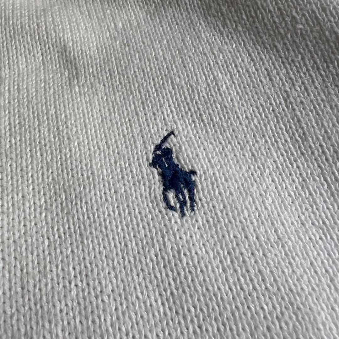 Ralph Lauren　ラルフローレン　サマーニット　ポロシャツ　刺繍ロゴ　M