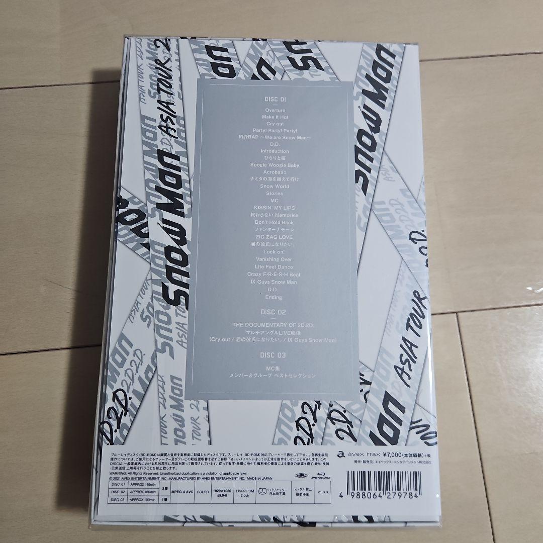 新品未開封　 Man ASIA TOUR 2D2D Blu-ray
