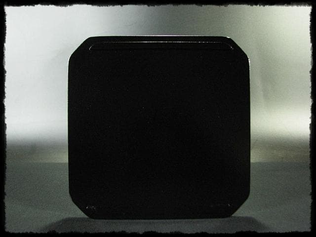 一閑 黒 縁高 片木目 平安 昭斎 渕高重 茶道具 主菓子 菓子器 f200