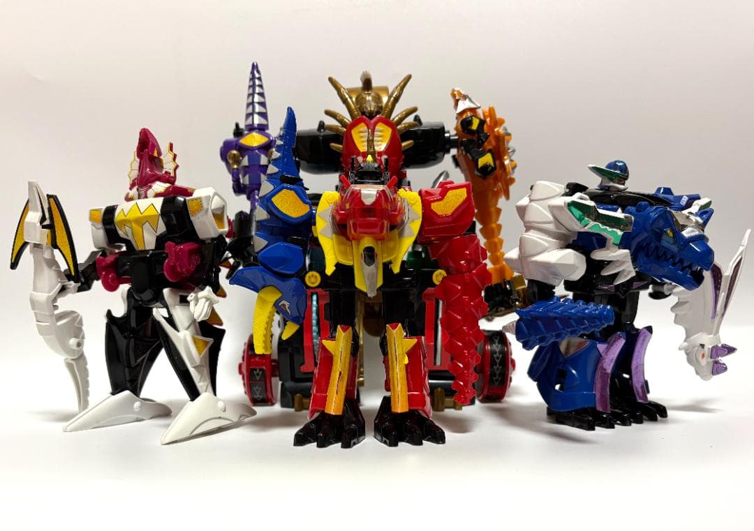 ミニプラ 爆竜戦隊アバレンジャー 戦闘巨人 まとめて4体セット アバレンオー等