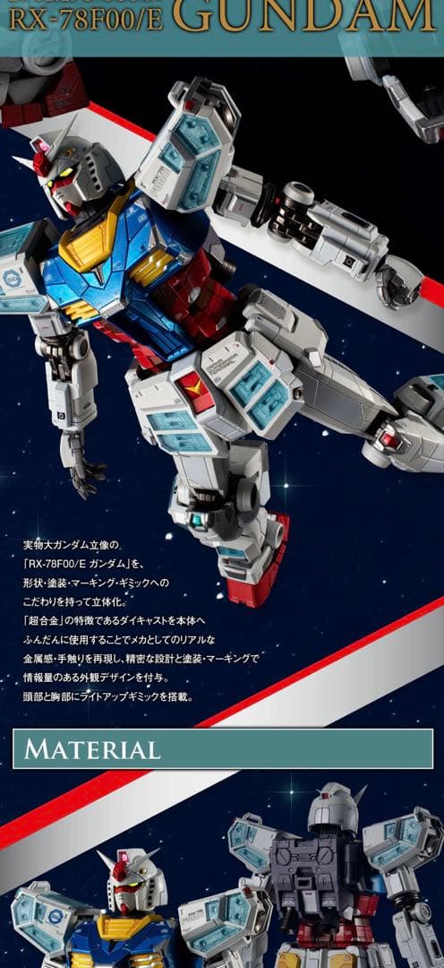 【新品・未開封】 EXPO2025 超合金RX78-F00/E ガンダム　限定