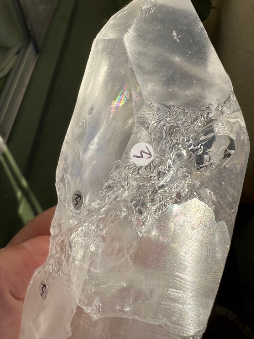 超希少！ライトニングクォーツ(セーラデカブラル産)大型レムリアンシード！！