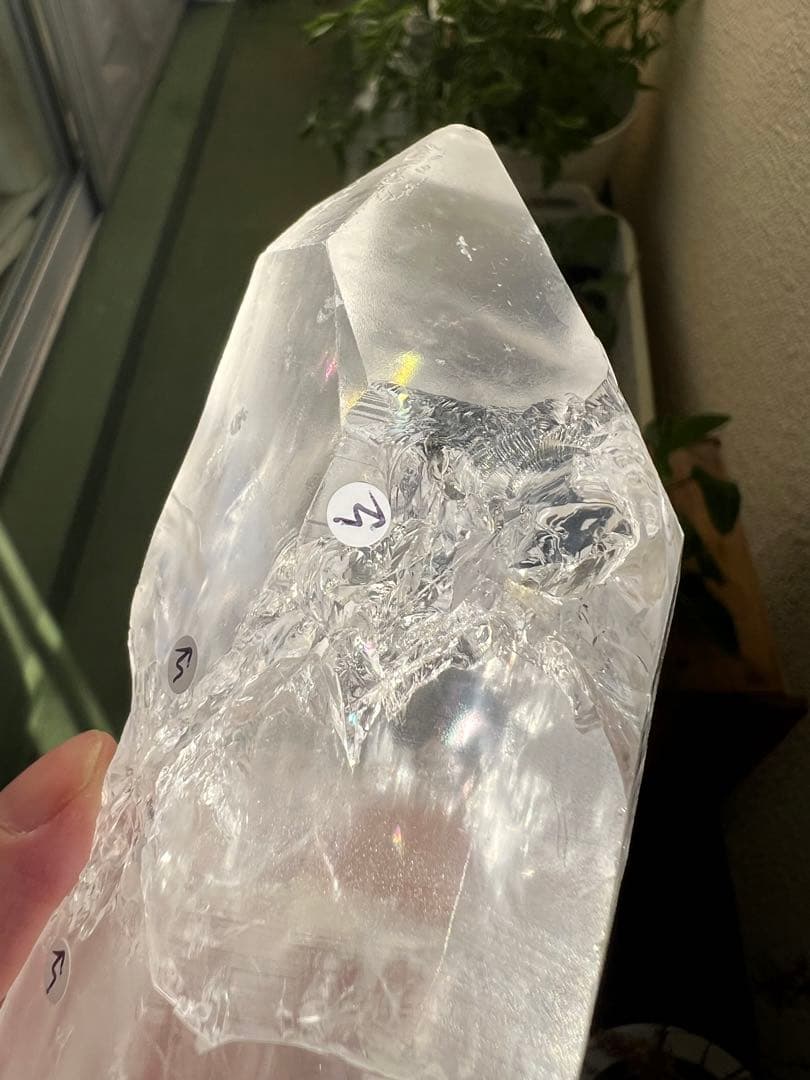 超希少！ライトニングクォーツ(セーラデカブラル産)大型レムリアンシード！！