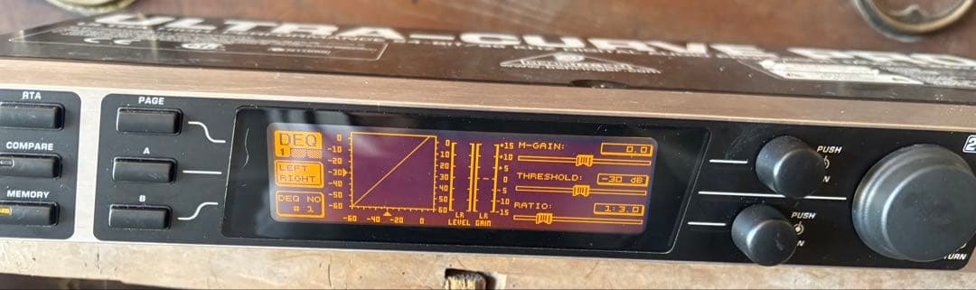 BEHRINGER ULTRA-CURVE PRO DEQ2496（ジャンク）