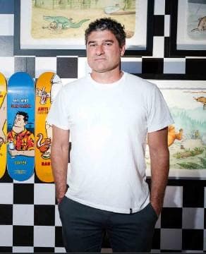 Todd Francis トッドフランシス　直筆サイン入りポスター 個展用作品