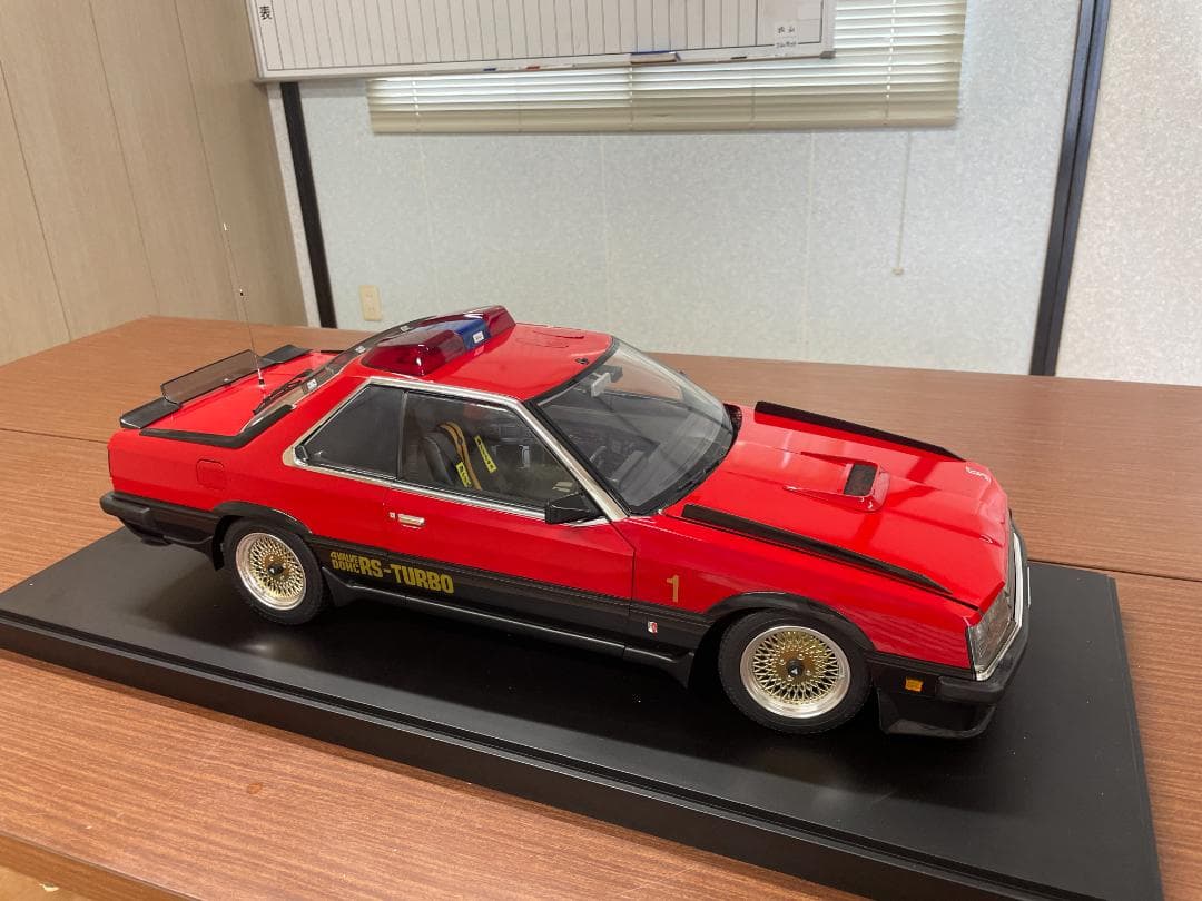 アシェット　1/8 西部警察 RS-1　冊子ディスプレイケース付　ジャンク品