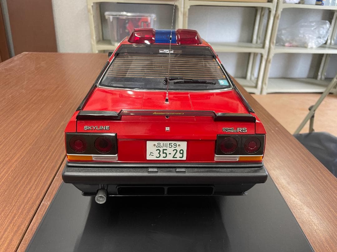 アシェット　1/8 西部警察 RS-1　冊子ディスプレイケース付　ジャンク品