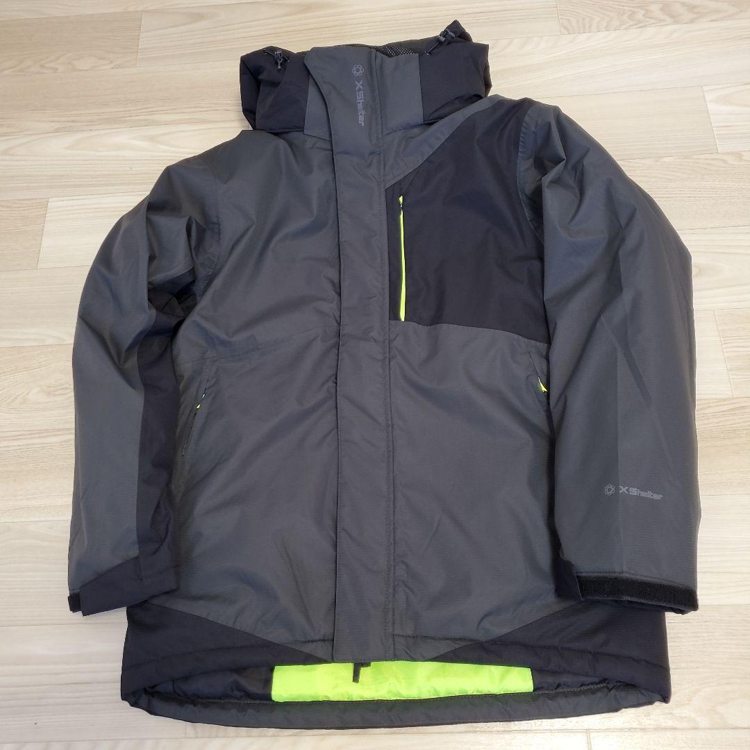 ワークマン　エックスシェルター(R)断熱αイージスプレミアム防水防寒スーツ　L