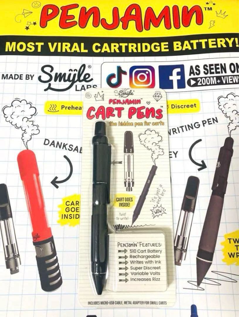 Penjamin cart pens (black)×3