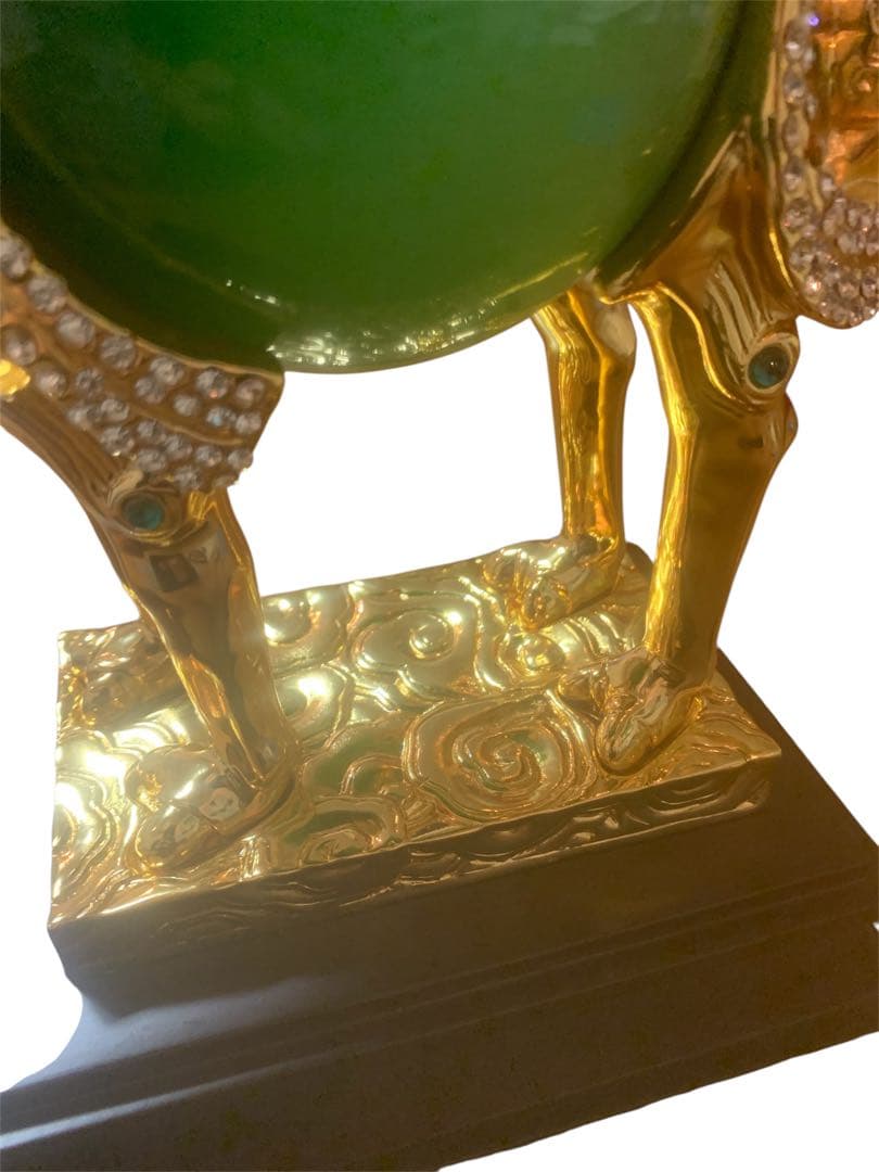 中国美術 りゅうきんらくだ 流金駱駝 24金メッキ　奮門 開拓