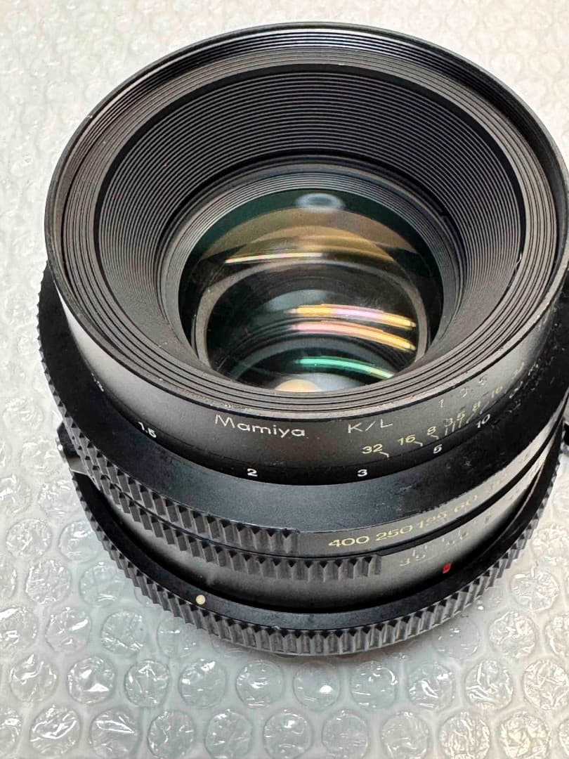 Mamiya K/L 127mm f3.5 後玉クモリあり ジャンク RB67