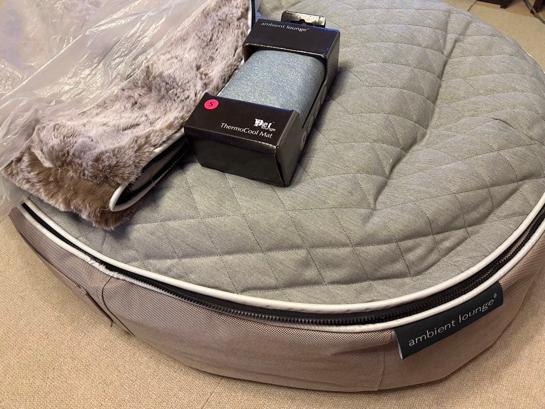 ambient lounge ペットベッド Mサイズ ベージュ