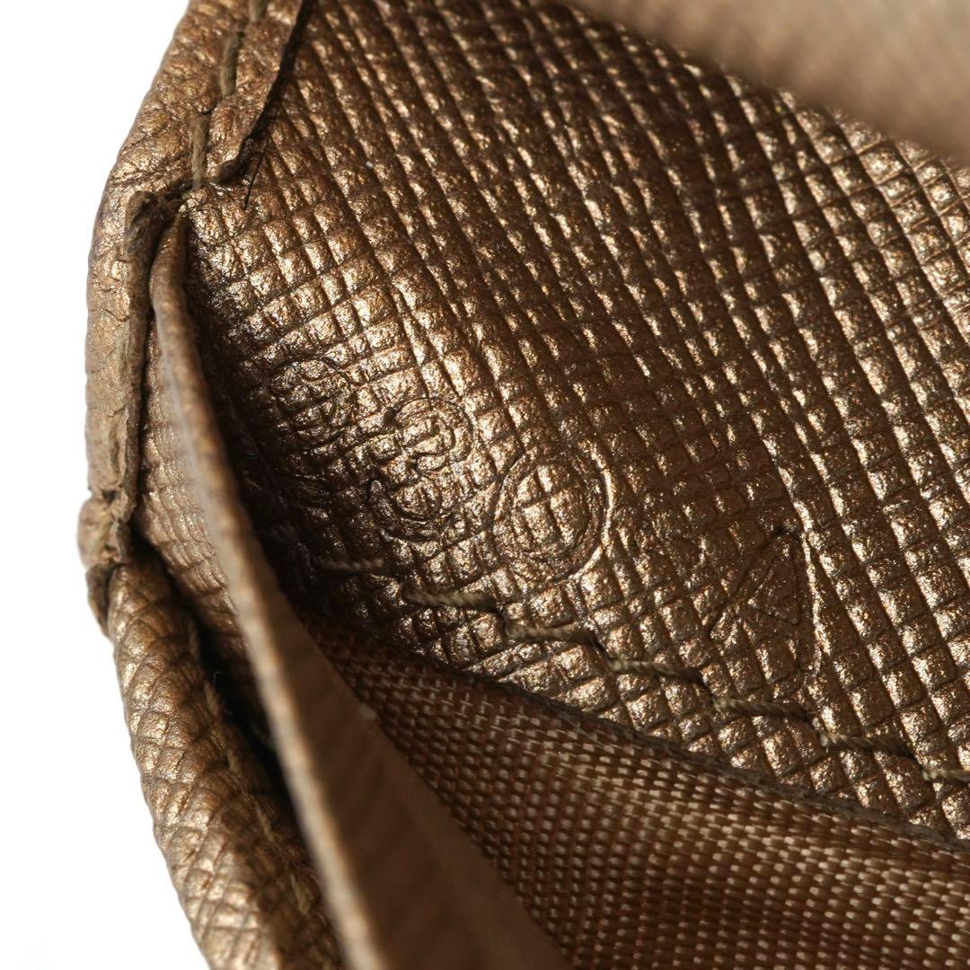 ✨未使用展示品✨　PRADA ミニ財布　サフィアーノレザー　バイカラー　アイコン