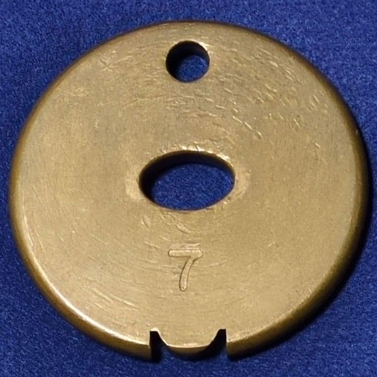 鉄道関連グッズ：鉄道タブレット 通票玉4点(当時物)