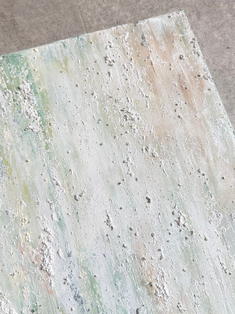 キグルミん様アクリル画テクスチャーアートno.106抽象画キャンバスアートパネル