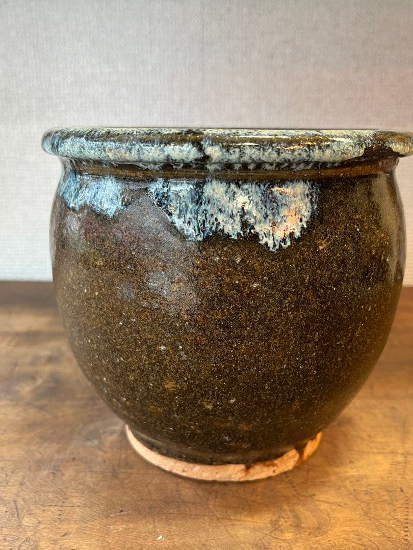 仙台堤焼き　小壺　① 古民具　古雑貨　アンティーク