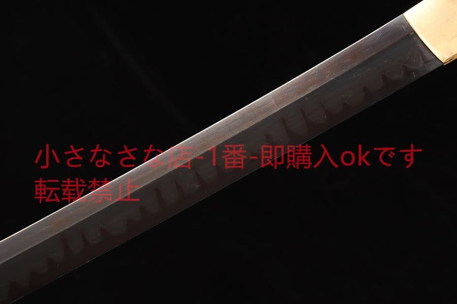 武具　刀装具　日本刀　模造刀  黒バラ 居合刀