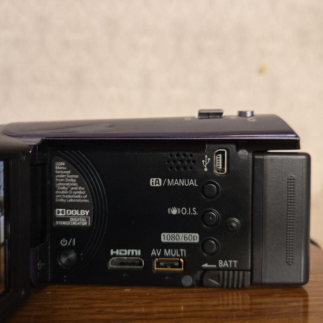 Panasonic HC-V300M デジタルハイビジョンビデオカメラ ブルー