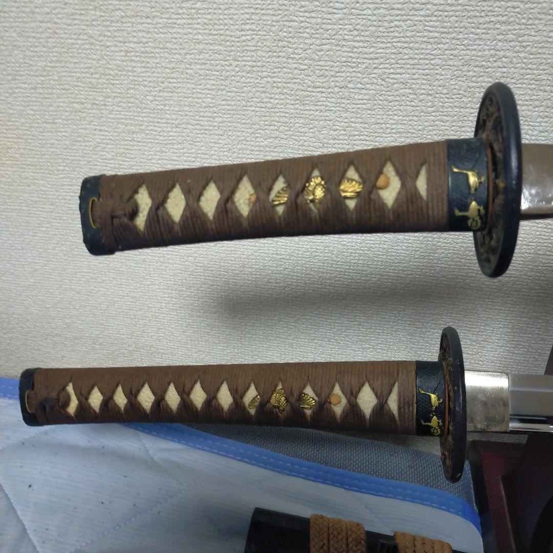 居合刀　模造刀　日本刀　刀剣　樋入り刀身　軽量　飾り鞘　鮫皮　脇差　太刀