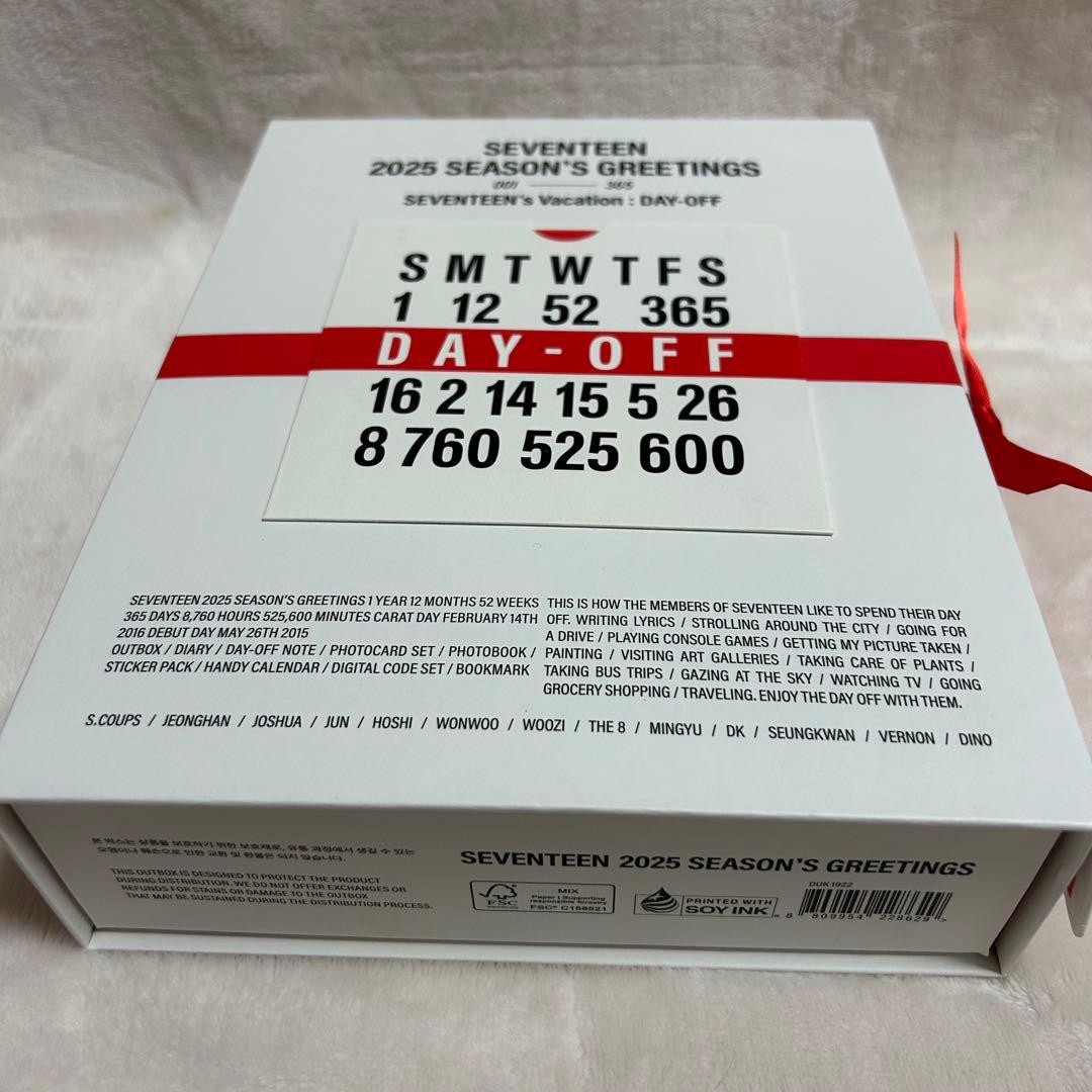 【超貴重】SEVENTEEN 2025 シーズングリーティング