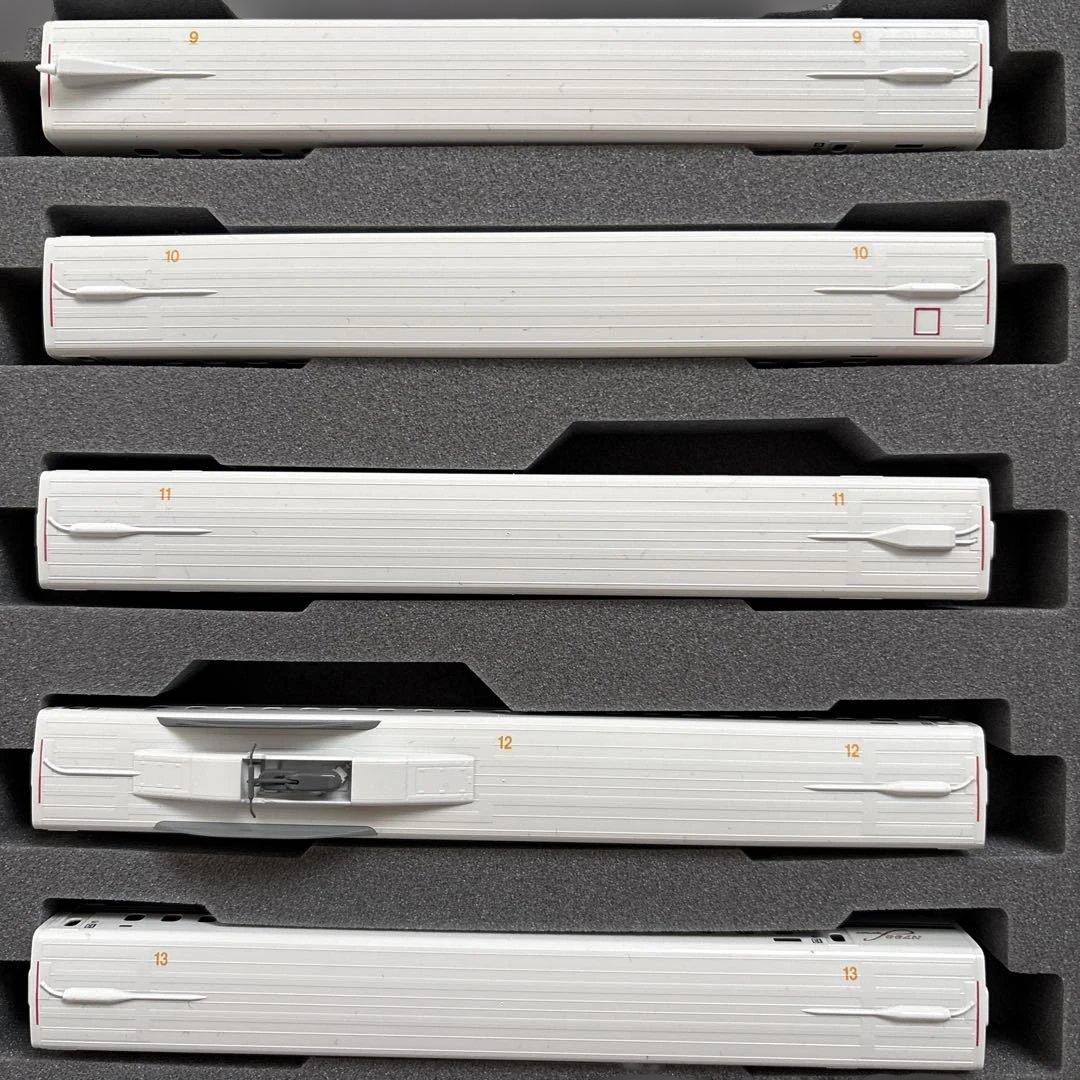 KATO N700S 16両フルセット　全車純正室内灯付