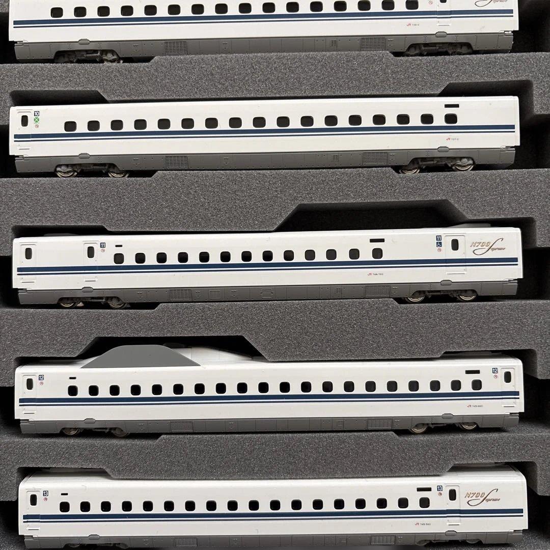 KATO N700S 16両フルセット　全車純正室内灯付