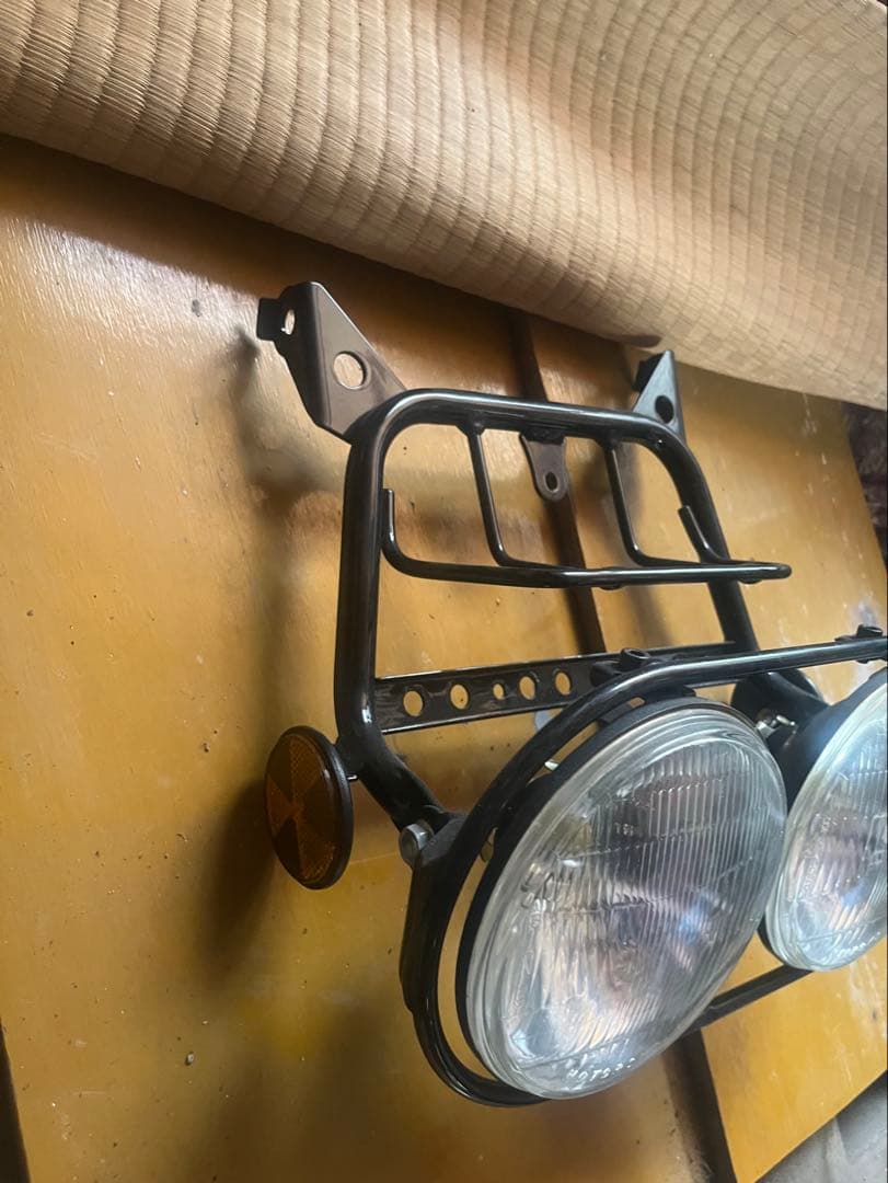 AF58 ズーマー US デカ目ヘッドライト ラッカス ステー リフレクター