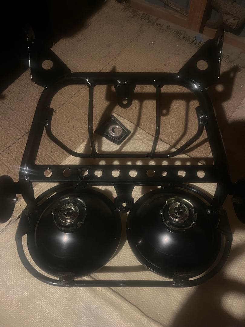 AF58 ズーマー US デカ目ヘッドライト ラッカス ステー リフレクター