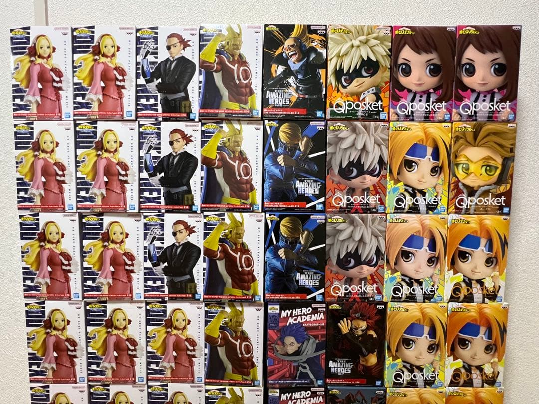 未開封 僕のヒーローアカデミア ヒロアカフィギュア 56個 まとめ売り 緑谷